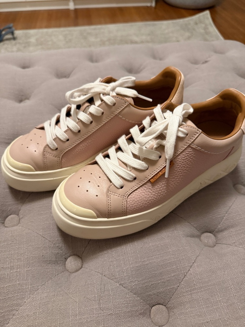 Tory Burch Pink Ladybug sneaker - Picture 4 of 7